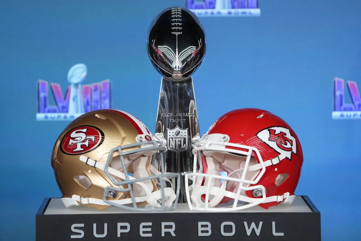 Todo lo que hay que saber del Súper Bowl LVIII entre Kansas City Chiefs y San Francisco 49ers: hora, TV y los detalles del show de medio tiempo