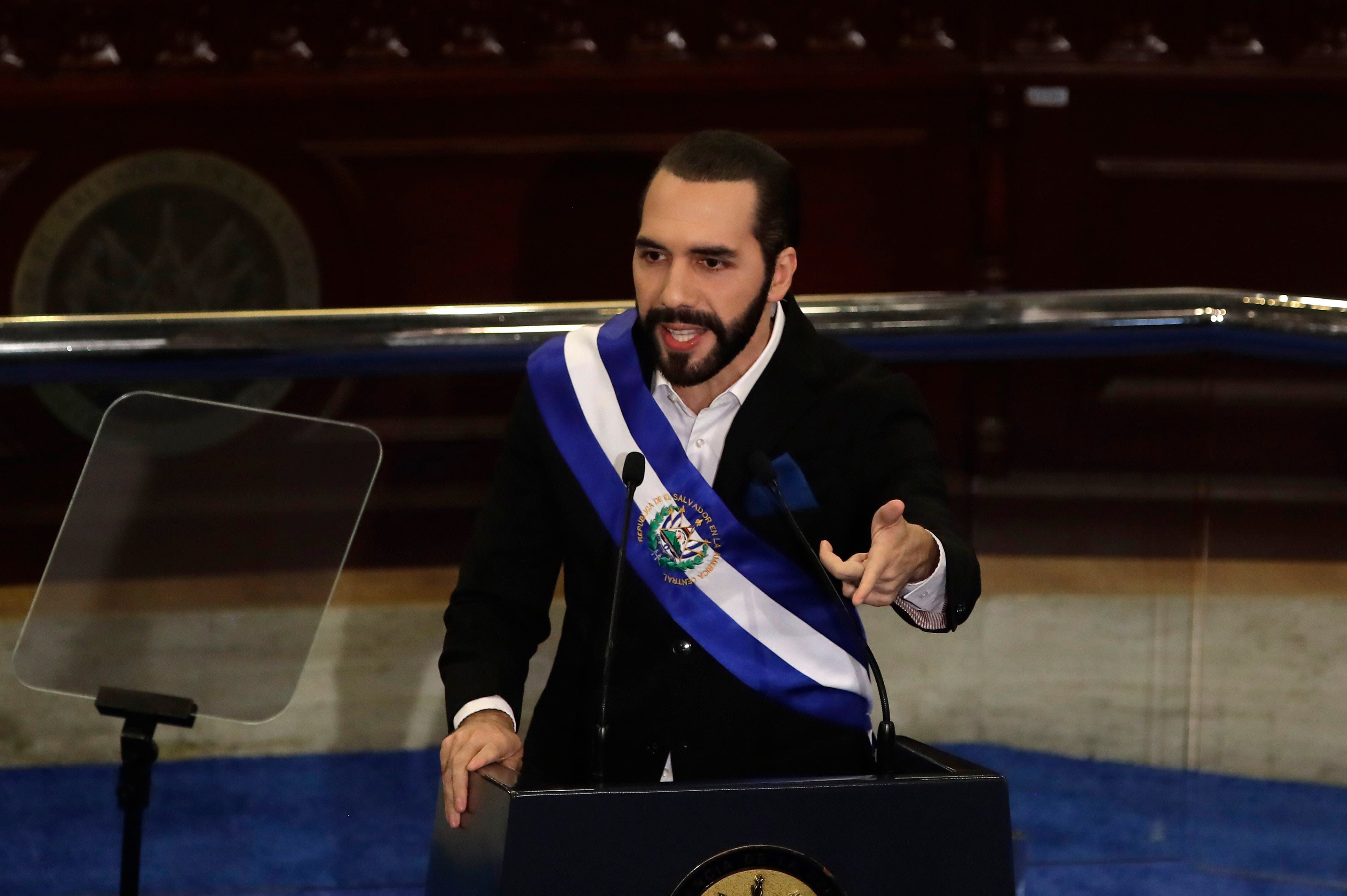 El presidente de El Salvador, Nayib Bukele, en una fotografía de archivo. EFE/Rodrigo Sura
