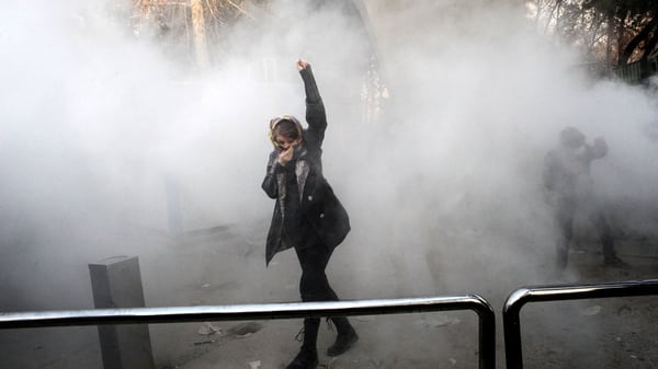 Las protestas fueron duramente reprimidas por el gobierno iraní (AFP PHOTO / STR)
