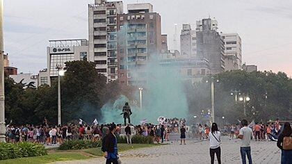 Los festejos del UPD en La Plata