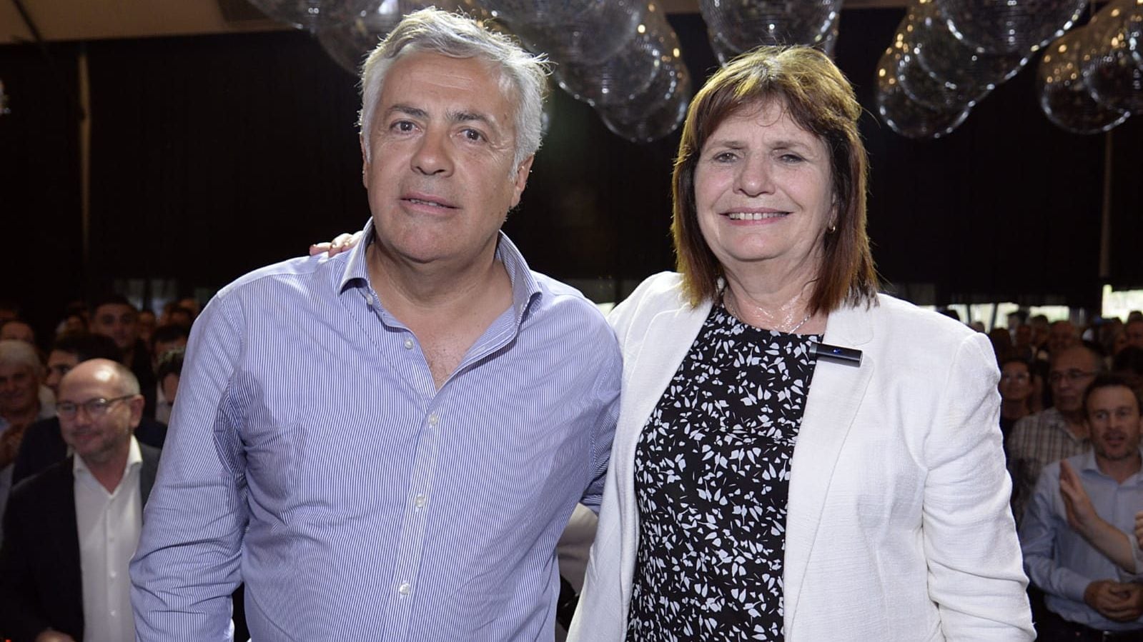 Patricia Bullrich y Alfredo Cornejo