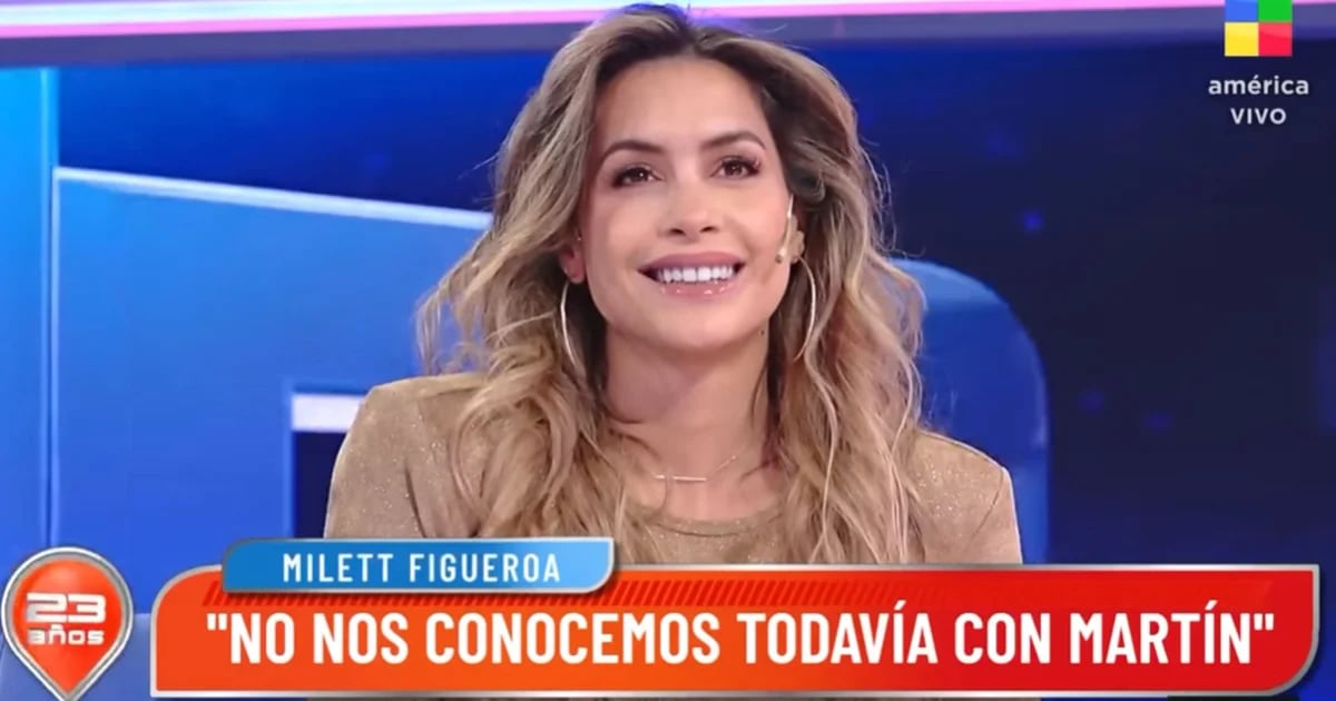 Milet Figueira’s first interview on Argentine television: they ask her intimate questions and they associate her with Marcelo Dinelli