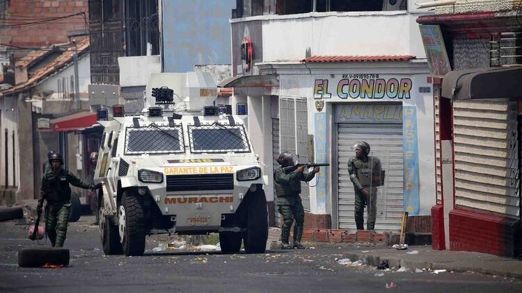 Fuerzas de seguridad de Venezuela (REUTERS/Andres Martinez Casares)