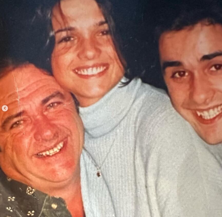 Araceli González recordó a su papá que falleció hace una semana (Instagram)