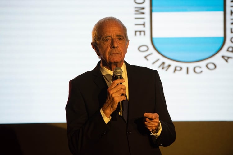 Rodolfo D'Onofrio fue premiado por el COA por su trayectoria como dirigente deportivo