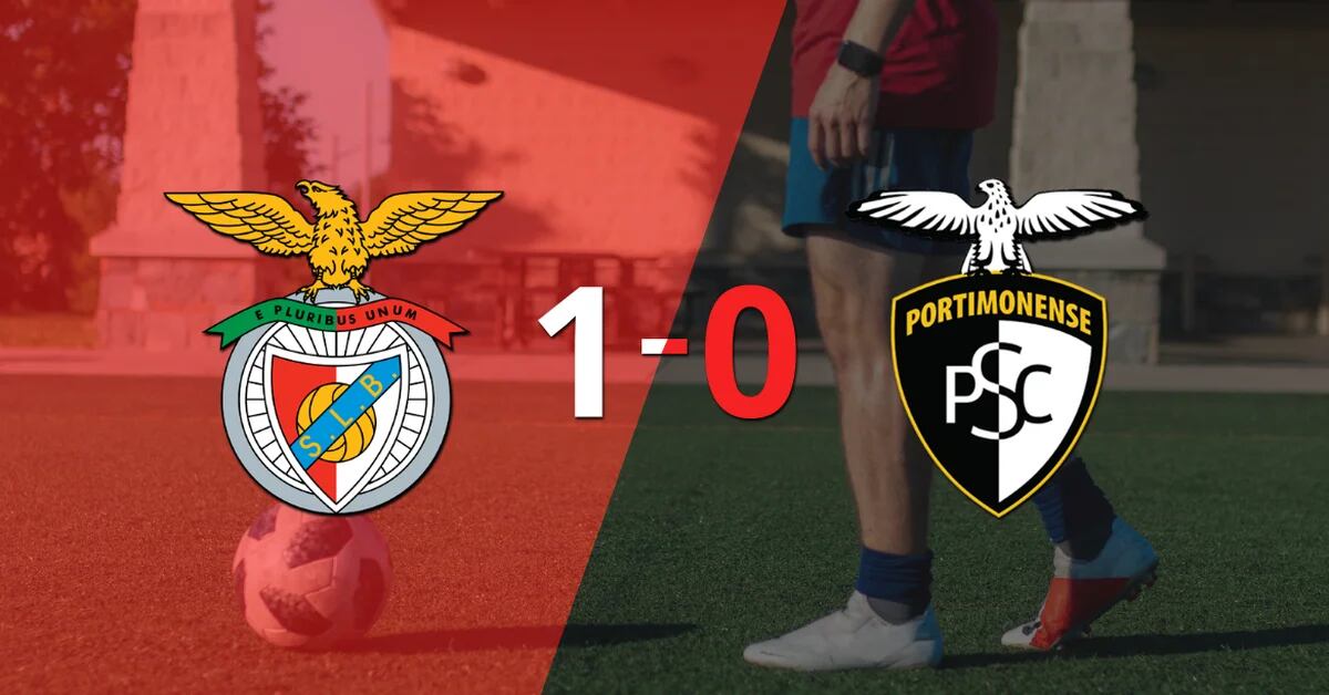 Vitória apertada do Benfica frente ao Portimonense