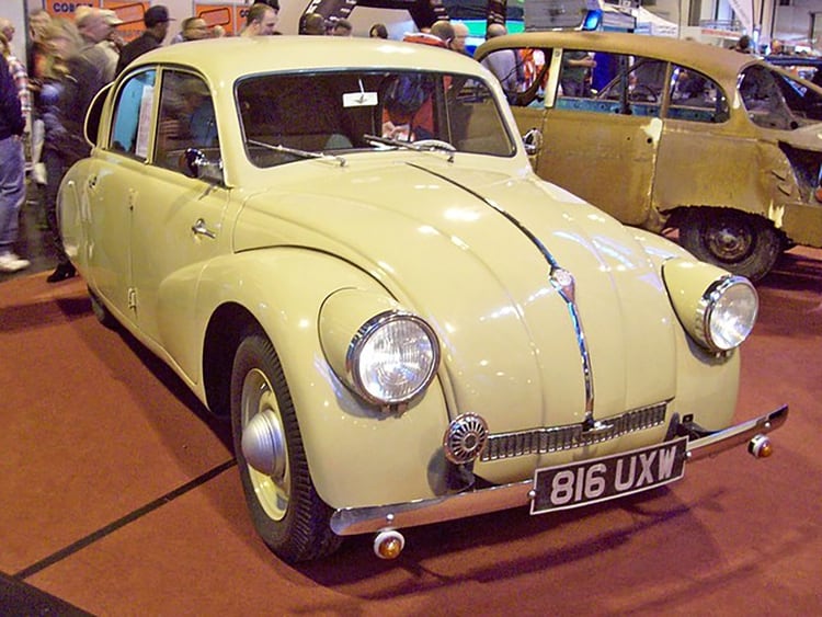 El prototipo VW 30, en 1937, boceto del modelo lanzado oficialmente un año más tarde (Foto: Prensa VW)