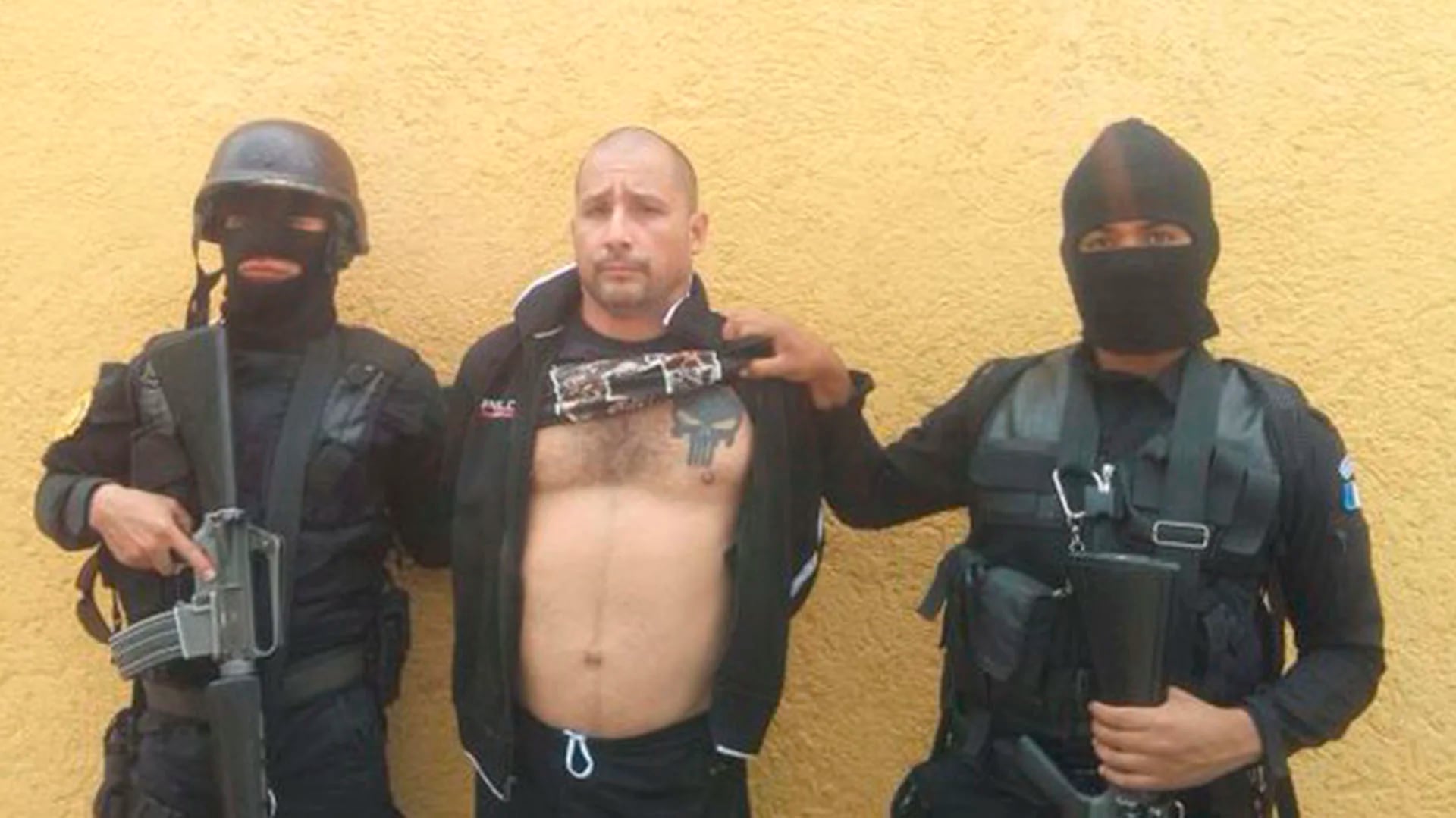 Marlon Monroy Meoño, el “teniente fantasma”, detenido en mayo pasado.