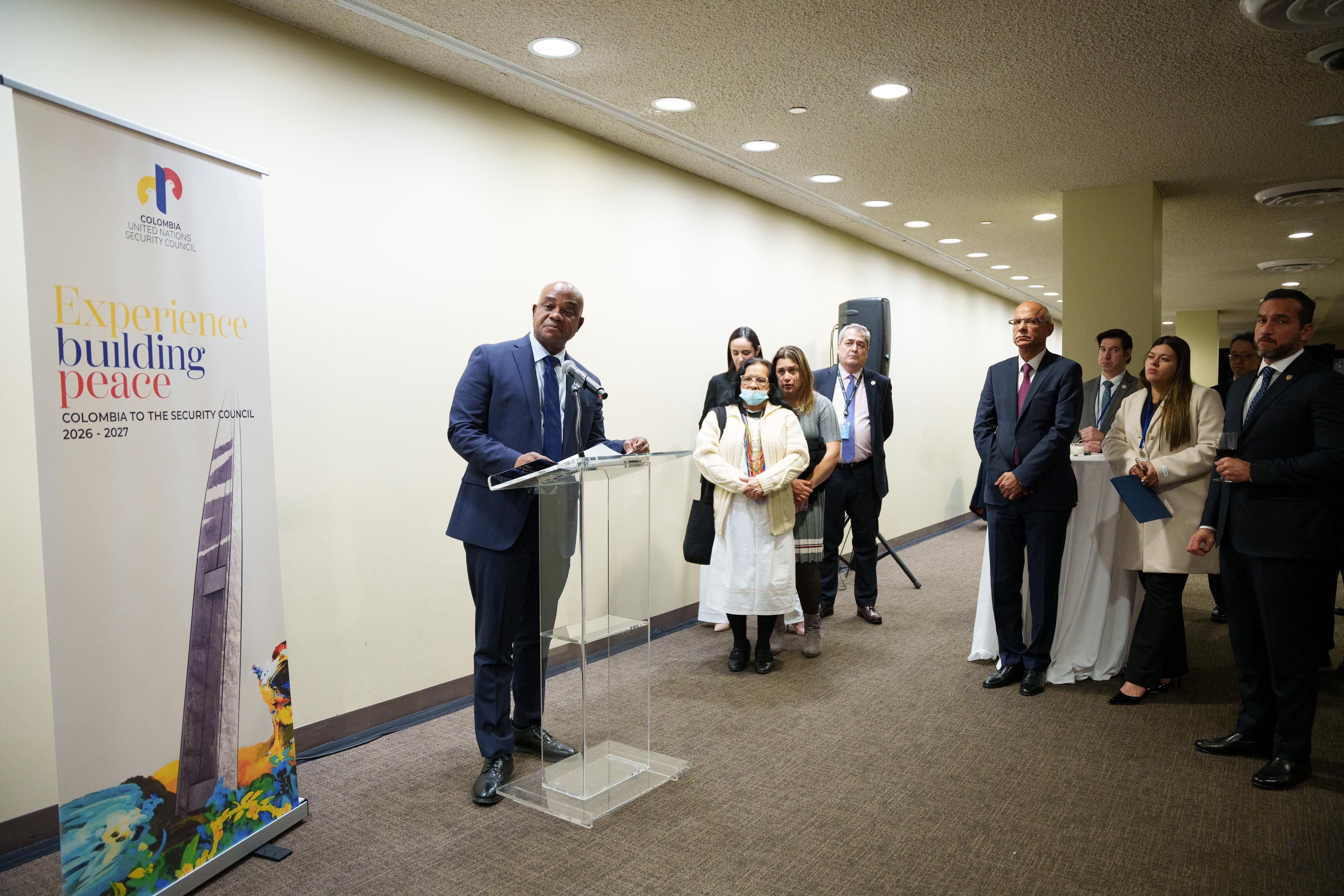 Colombia pedirá un asiento en el Consejo de Seguridad de la ONU: así fue el anuncio del saliente canciller Luis Gilberto Murillo - Infobae