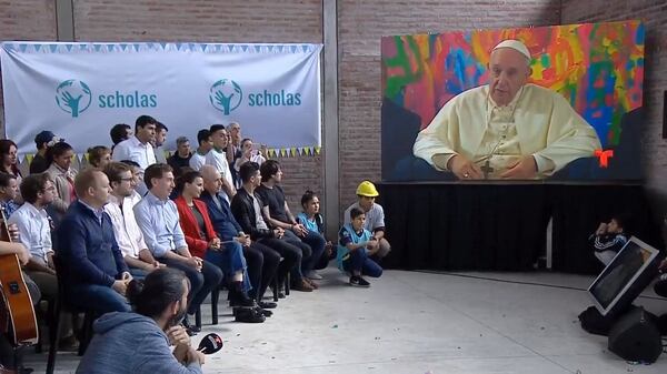 La videoconferencia del Papa con RodrÃ­guez Larreta