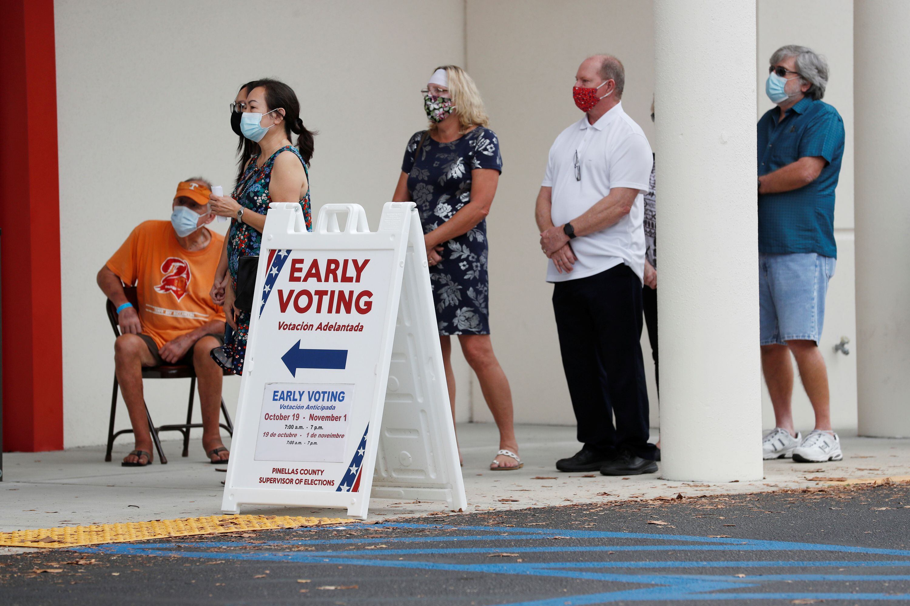 Votación anticipada en EEUU.  REUTERS/Octavio Jones