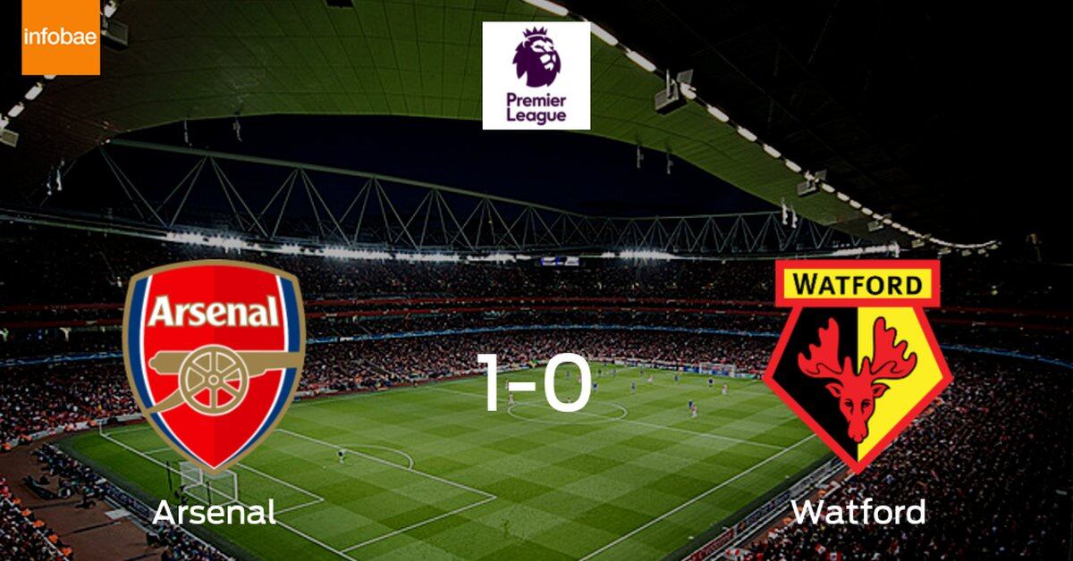 Arsenal gana en casa a Watford por 1-0 - Infobae