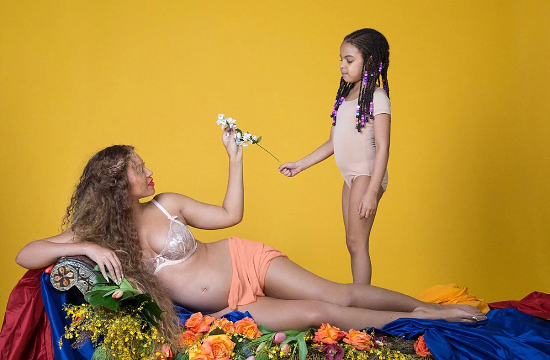 Beyoncé con Blue Ivy