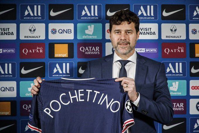 El Paris Saint-Germain contrató a Mauricio Pochettino como su nuevo entrenador (Europa Press)  