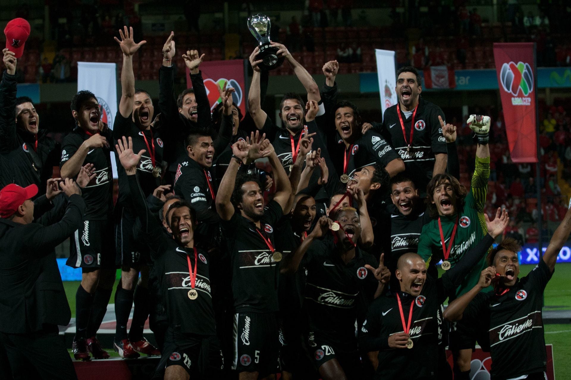 The Xolos won their first Liga MX title against the Red Devils Credit:CUARTOSCURO.COM