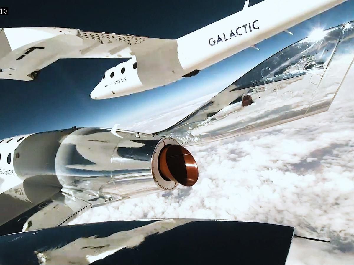 Virgin Galactic completó su primer vuelo turístico suborbital (Virgin Galactic)