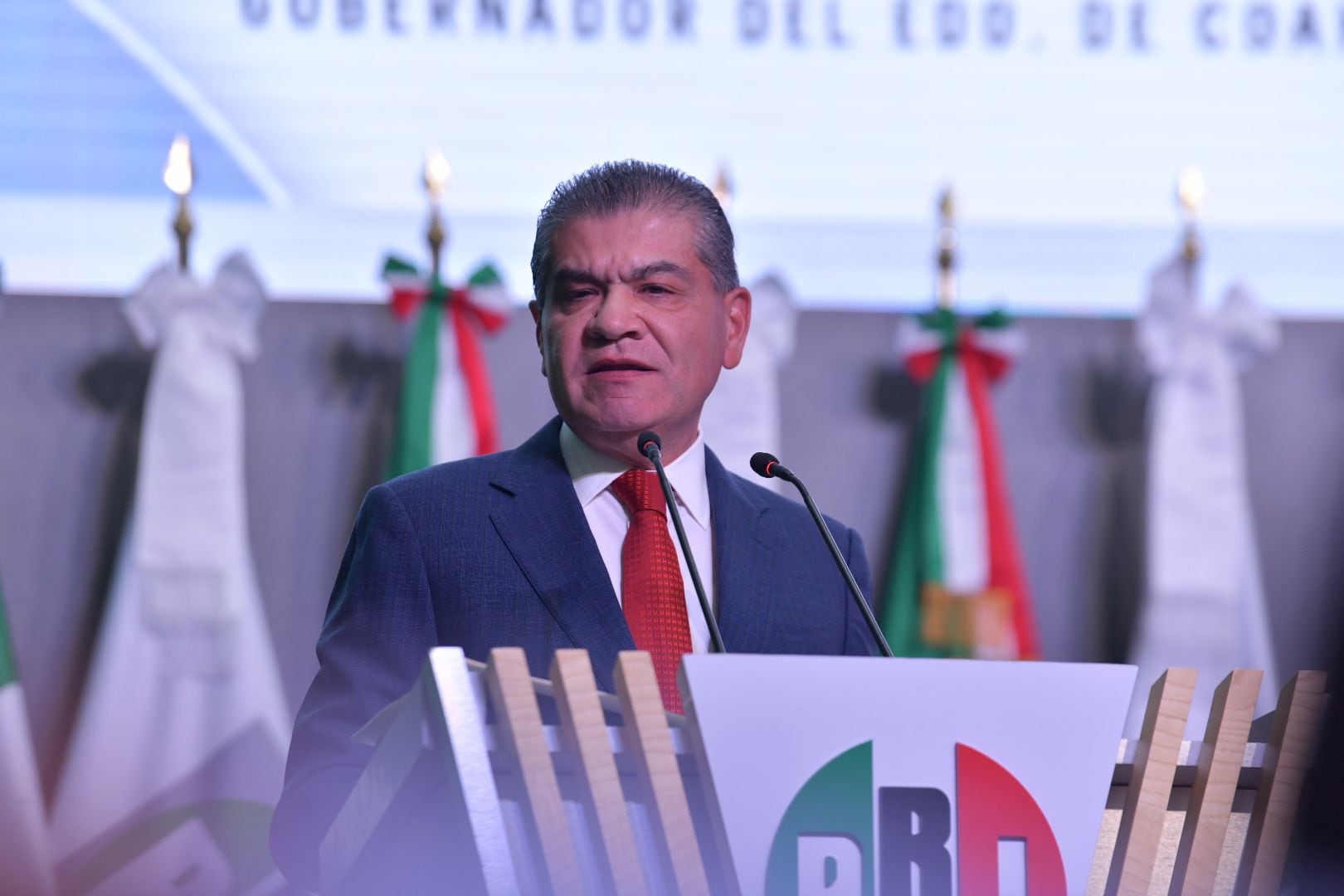 El gobernador de Coahuila(Foto: Twitter/@PRI_Nacional)