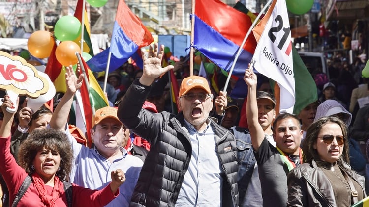 El candidato presidencial boliviano por el partido Comunidad Ciudadana, Carlos Mesa (Reuters)