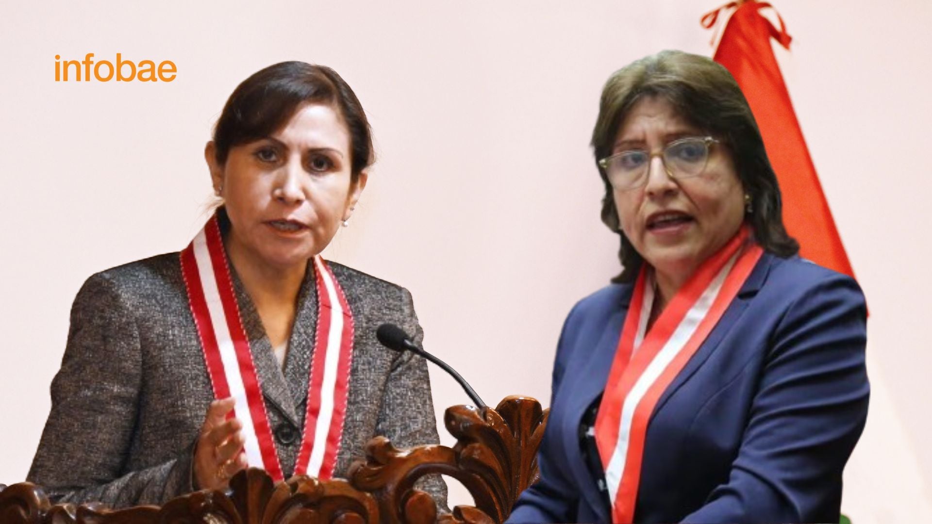 Patricia Benavides y Delia Espinoza