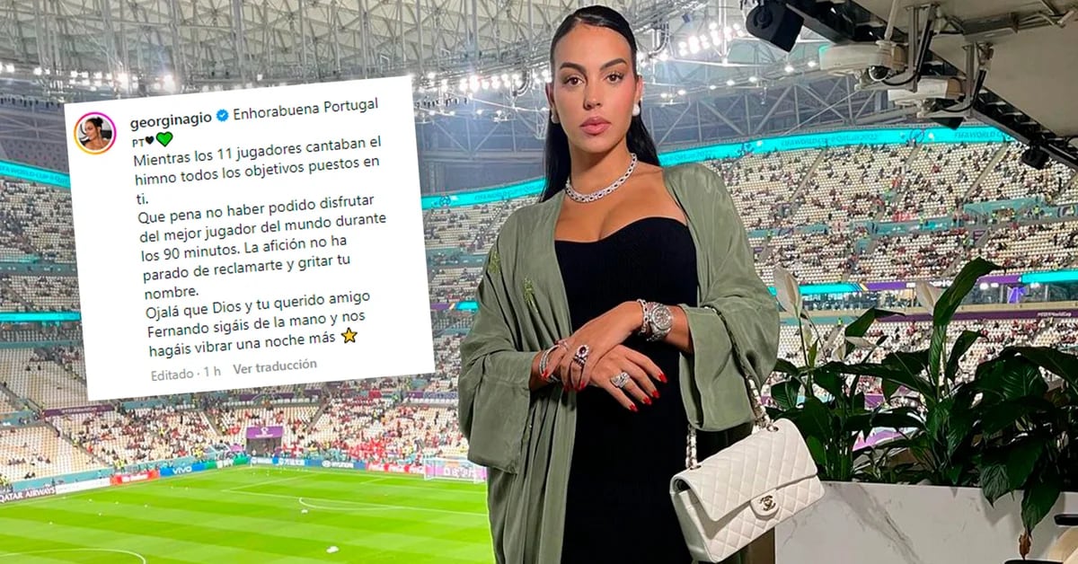 Georgina Rodríguez, mulher de Cristiano Ronaldo, fez publicação explosiva