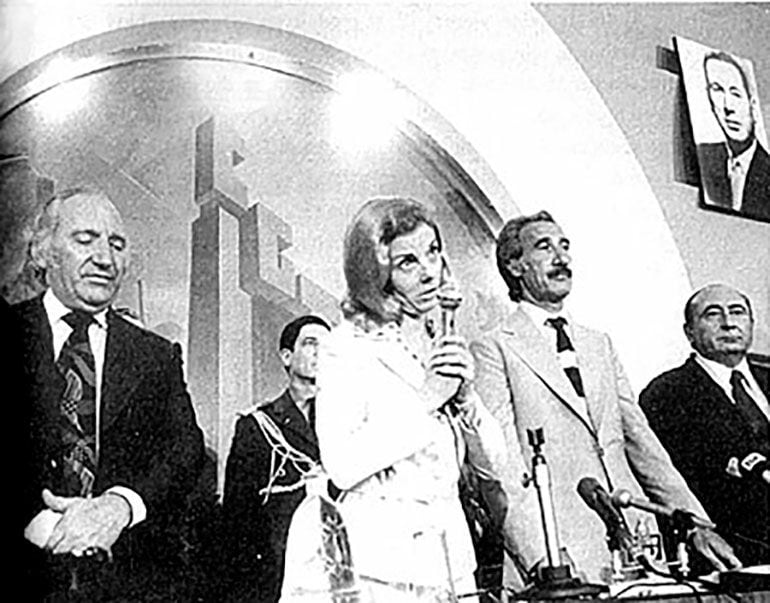 Lorenzo Miguel, Isabel Perón y Casildo Herreras