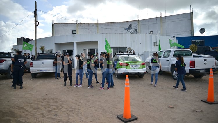 El Centro de Convenciones donde se desarrolla el procedimiento (Gustavo Gavotti)