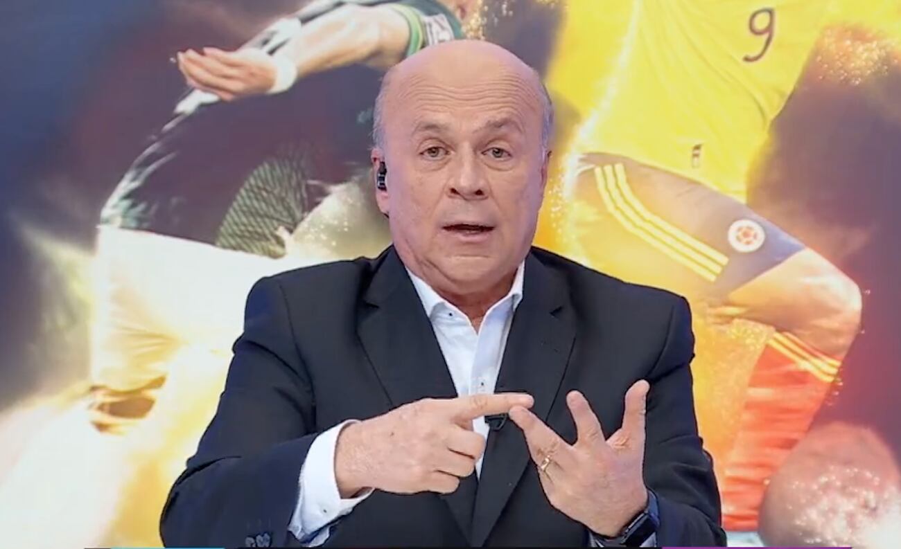 Carlos Antonio Vélez se manifestó luego de la eliminación de Colombia del Mundial de Catar 2022. Foto: captura de pantalla (Win Sports)