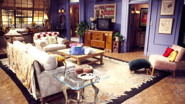El departamento de Monica, uno de los lugares emblemáticos de la serie