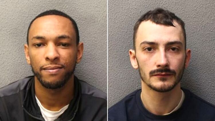 La Policía Metropolitana de Londres informó que Ashley Smith y Jordan Northover se declararon culpables del intento de robo.
