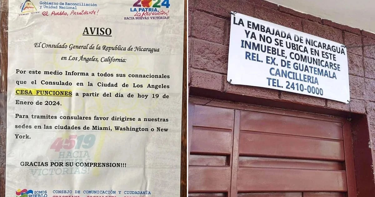 The Ortega regime is closing embassies in cities with high immigrant populations, leaving thousands of Nicaraguans homeless.