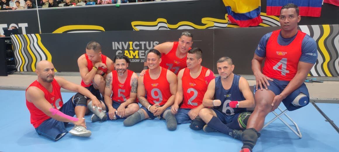 Delegación colombiana en Invictus Games