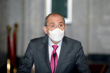 El viceprimer ministro jordano Ayman Safadi (REUTERS/Khalid al-Mousily)