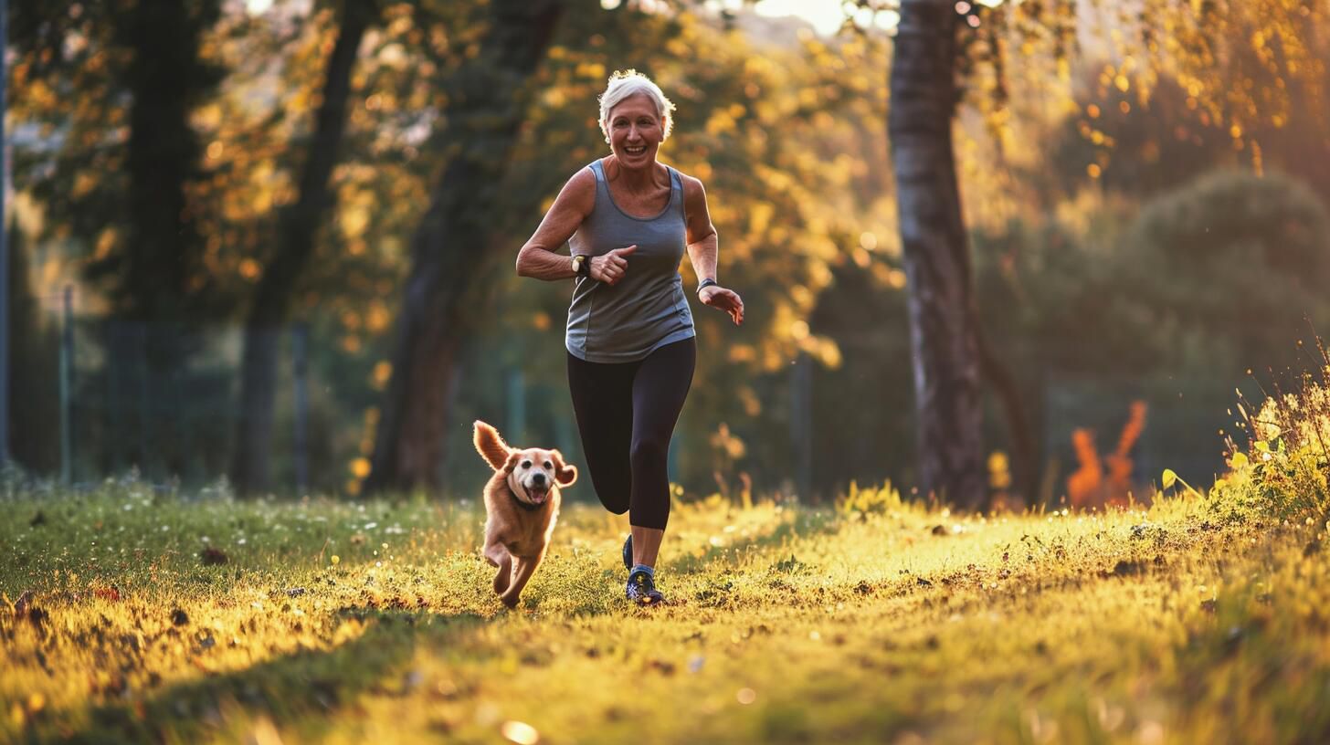Imagen revitalizante de persona corriendo en el parque, practicando ejercicio para mejorar su salud y bienestar. La escena transmite energía positiva y muestra el compromiso con un estilo de vida activo. (Imagen Ilustrativa Infobae)