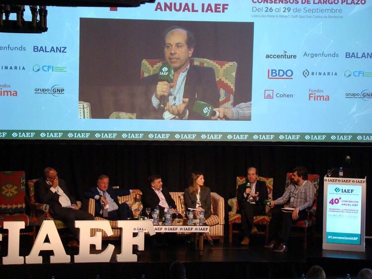 Rattazzi formó parte de un panel en la 40º Convención del Instituto Argentino de Finanzas (IAEF)