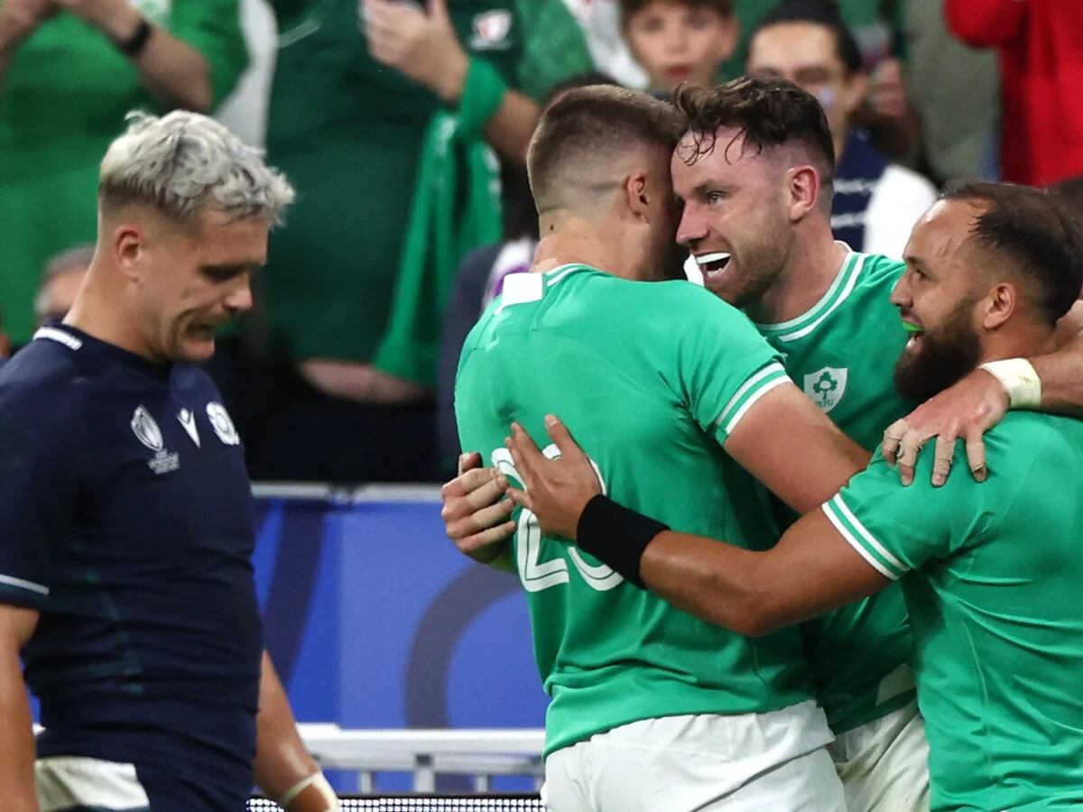 Campeonato do Mundo de Rugby 2023: dança tradicional e concerto para o jogo  Irlanda-Escócia 