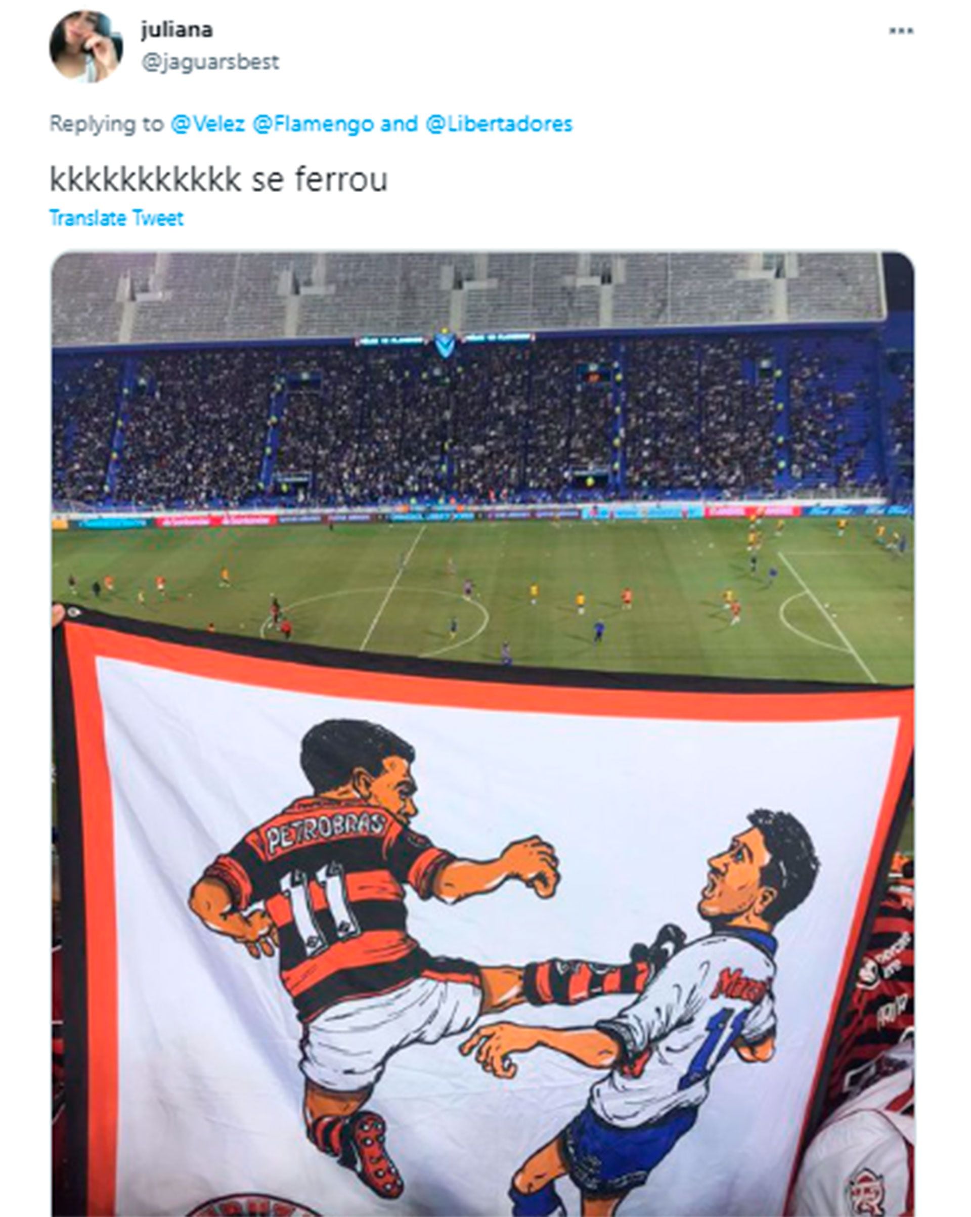 MEMES Vélez Flamengo