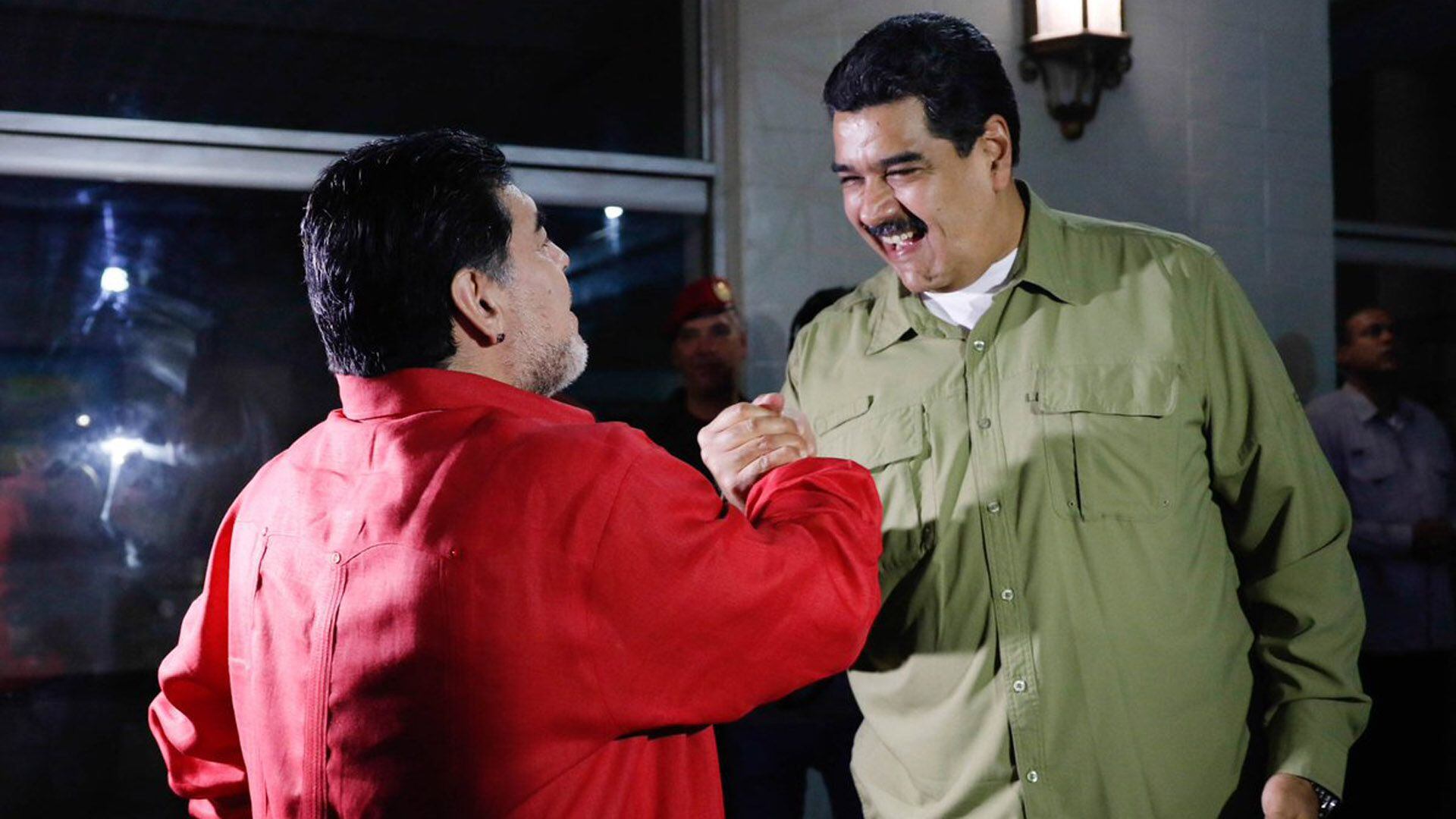 Diego Maradona ha viajado a Caracas en reiteradas oportunidades para acompañar a Nicolás Maduro en actos de campaña