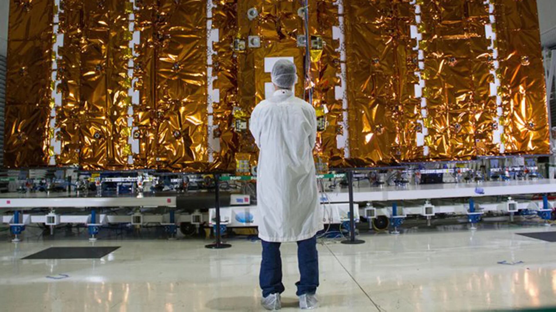 El satélite Saocom posee una tecnología única para observaciones terrestres a partir de su lectura radar (CONAE)