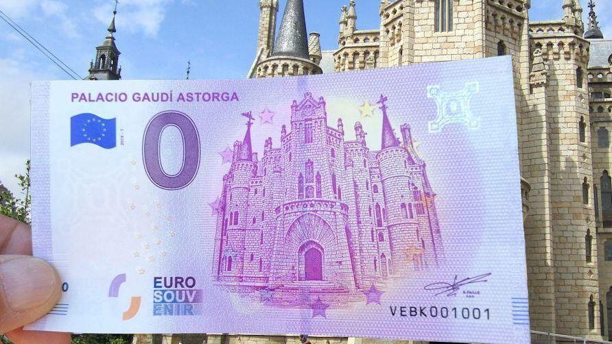 Billete Palacio Gaudí en Astorga (billetes0euros.com)