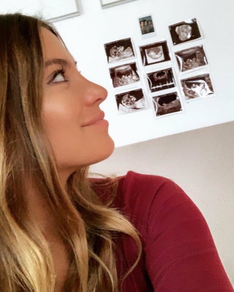 Sarah dejÃ³ ver en Instagram ecografÃ­as de su bebÃ© con âChicharitoâ