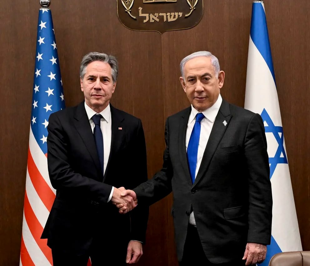 Antony Blinken se reunió con Benjamin Netanyahu en Jerusalén para avanzar en una tregua en la Franja de Gaza - Infobae