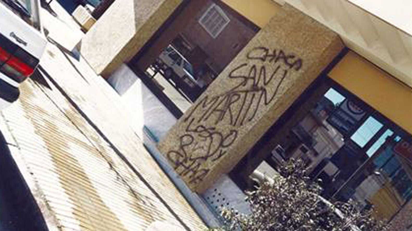 Una de las imágenes adjuntas al informe policial 