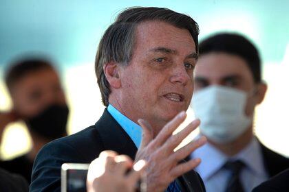 En la imagen, el presidente de Brasil, Jair Bolsonaro. EFE/ Joédson Alves/Archivo 