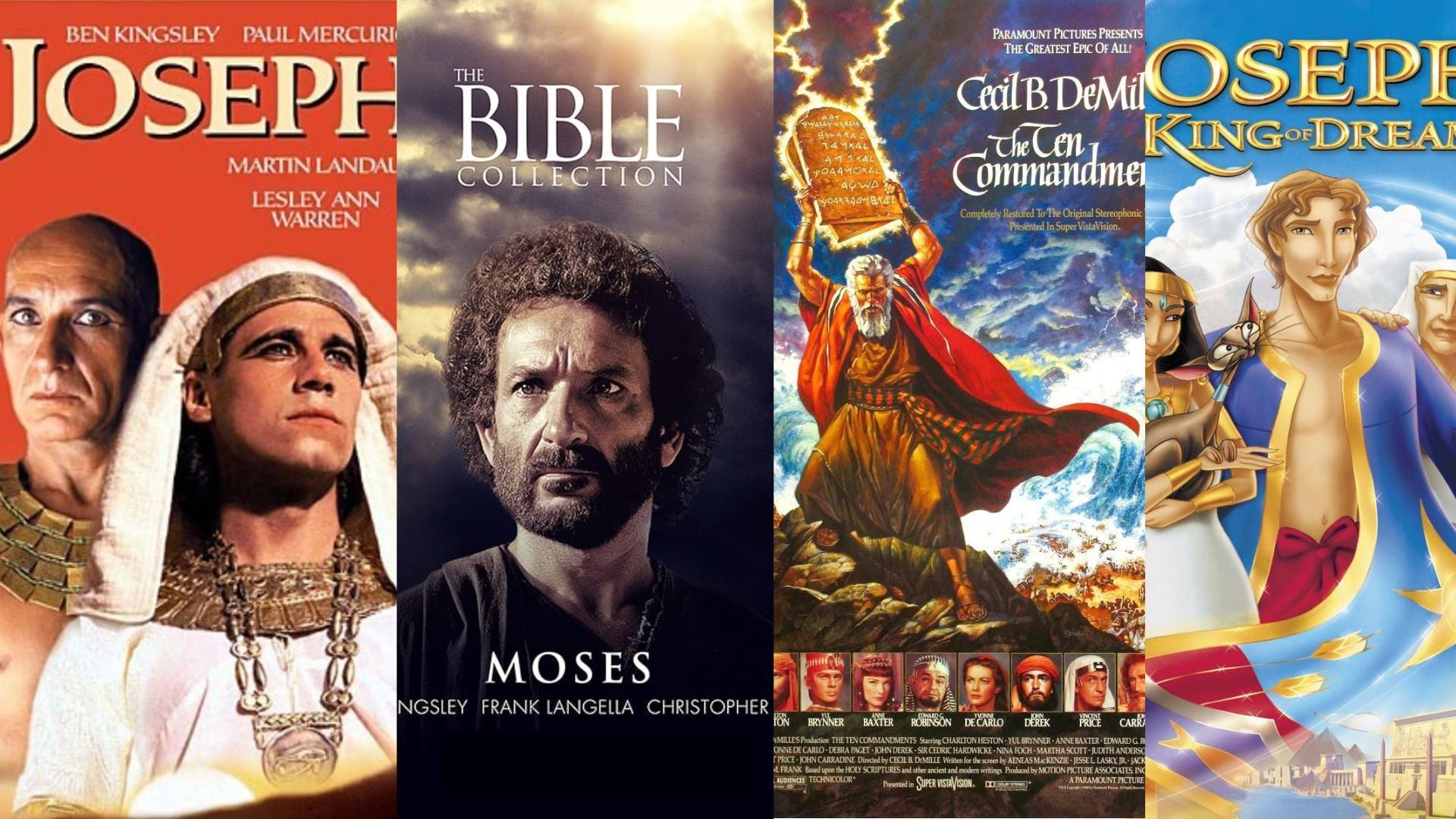 Películas basadas en relatos del Antiguo Testamento - crédito Infobae