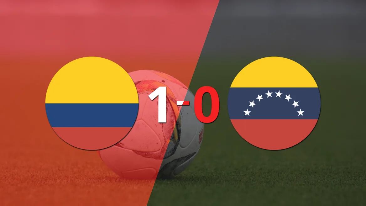 Colombia aprovechó su localía y venció a Venezuela