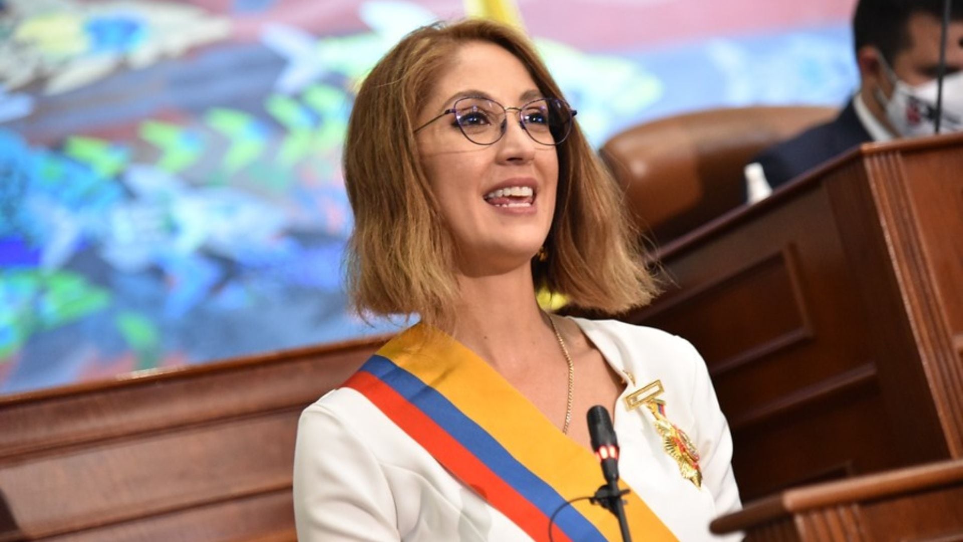 Jennifer Arias fue elegida por mayoría como la nueva presidente de la Cámara de Representantes. (Congreso)