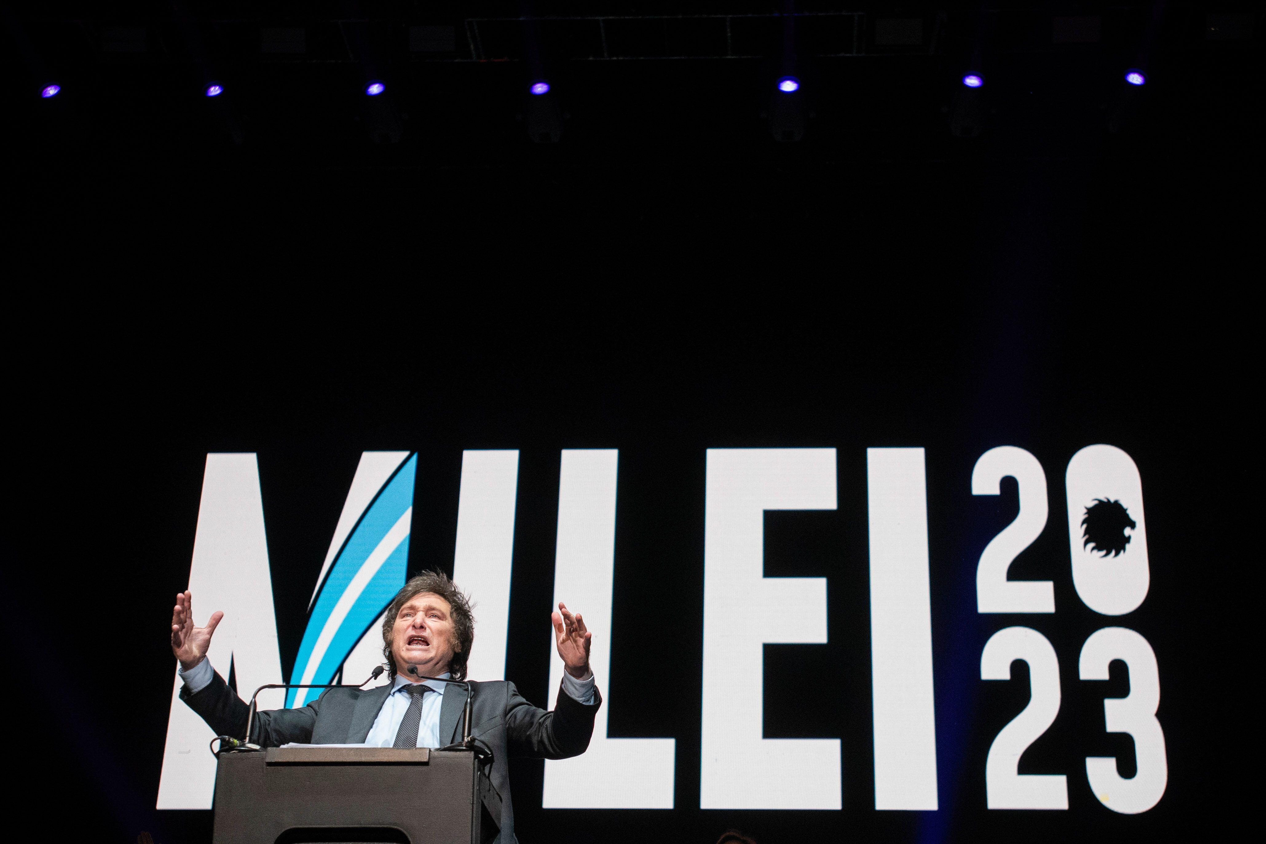 Javier Milei el nuevo presidente argentino (Europa Press/Contacto/Mariana Nedelcu)
