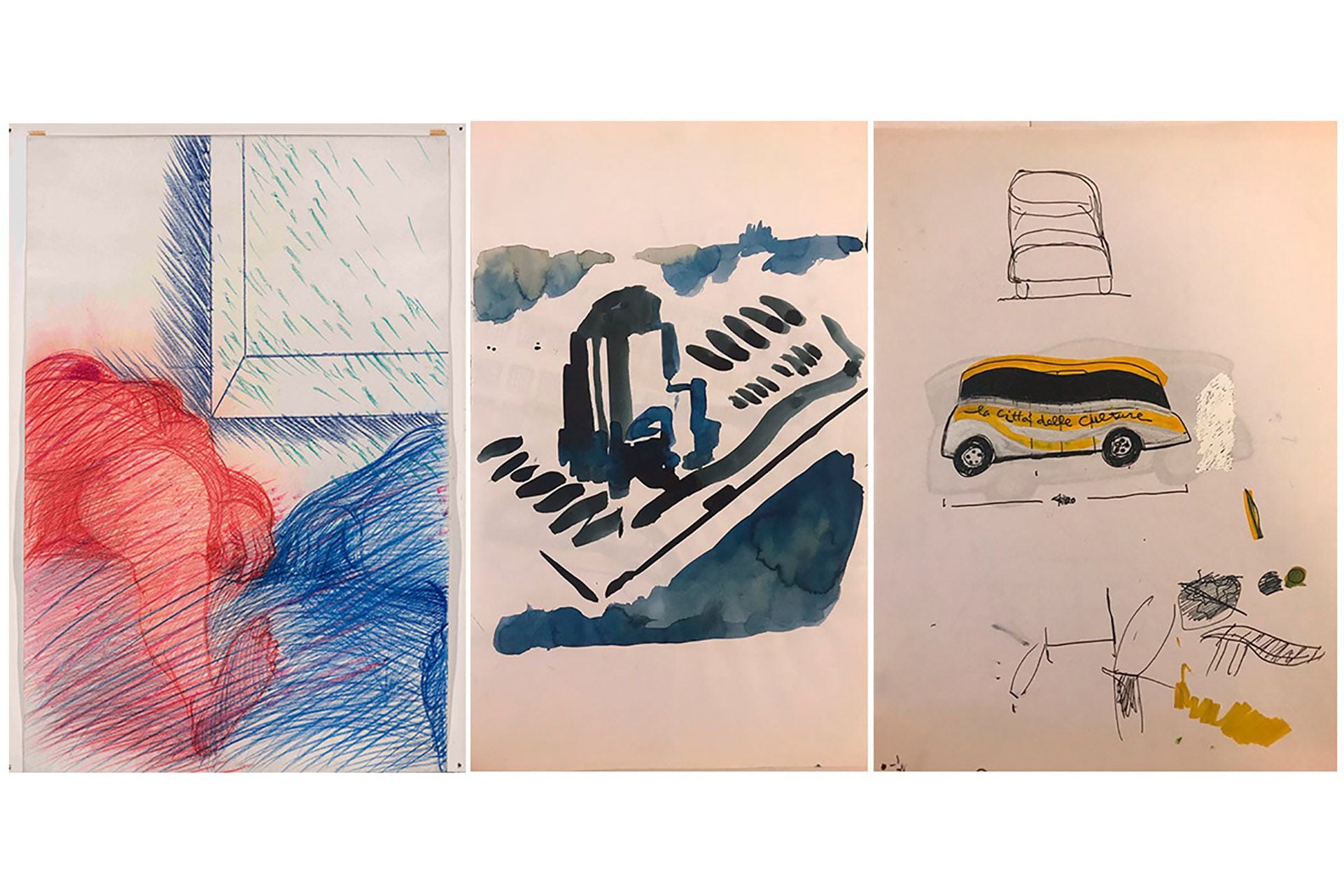 "Il sangue parla", una exhibición de piezas de Clorindo Testa en el CCK.