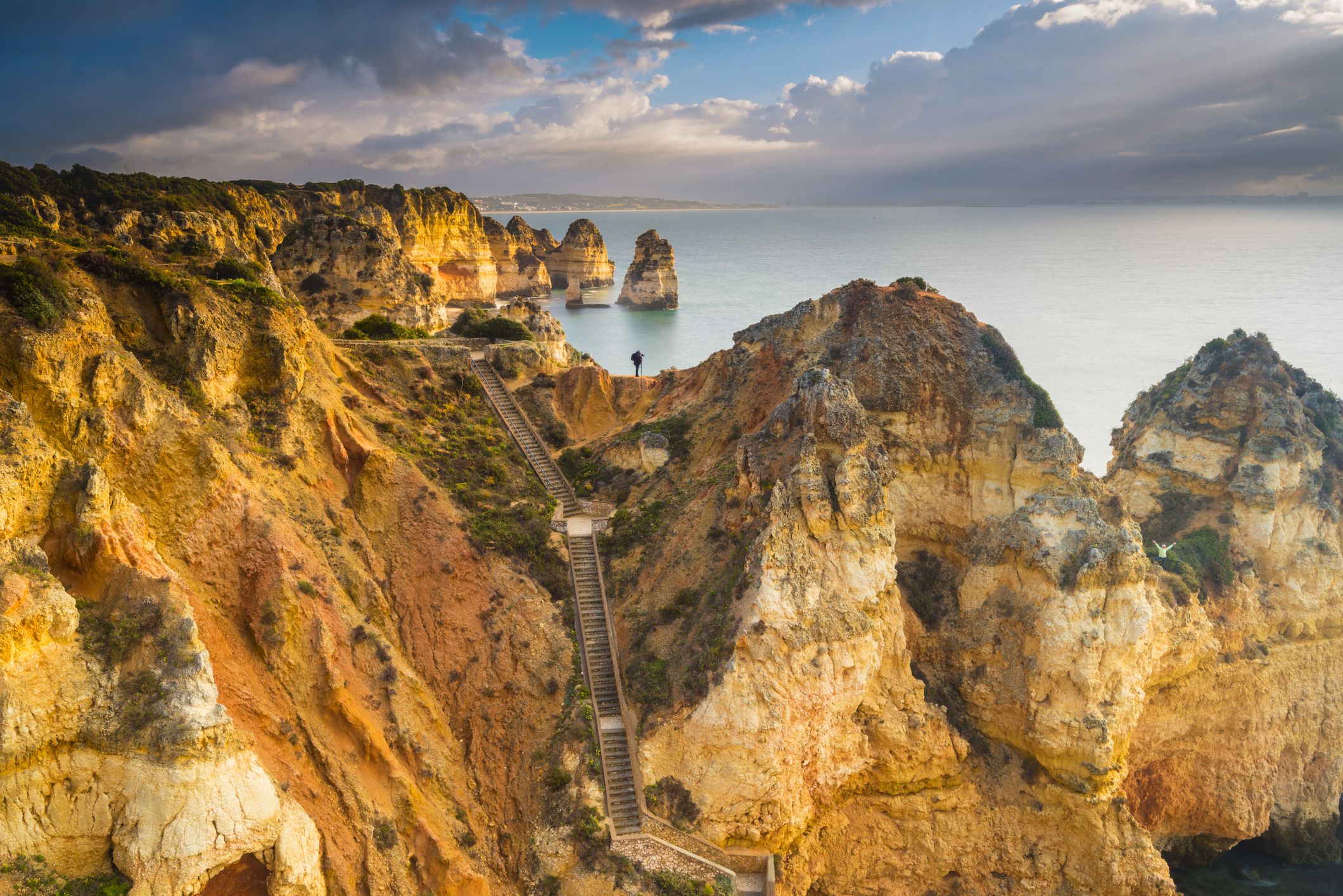 Ponta da Piedade em Lagos, Algarve, Portugal.