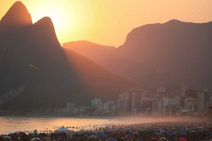 Vista de las playas de Río de Janeiro